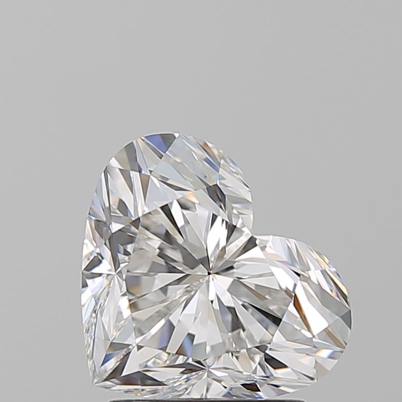 Diamante naturale 2.07 ct IGI – Heart – F - VS2 – Excellent Excellent