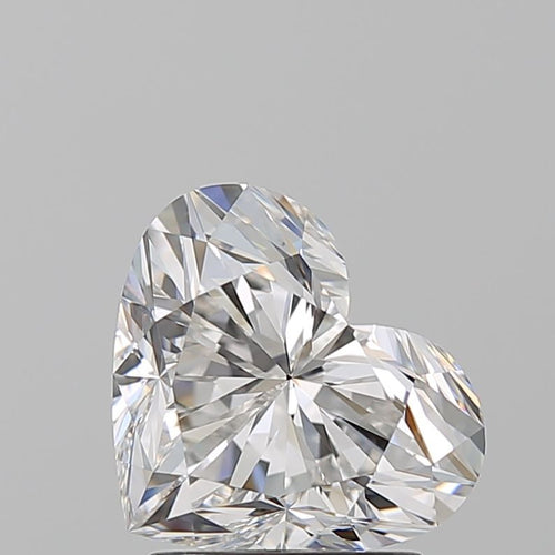 Diamante naturale 2.07 ct IGI – Heart – F - VS2 – Excellent Excellent