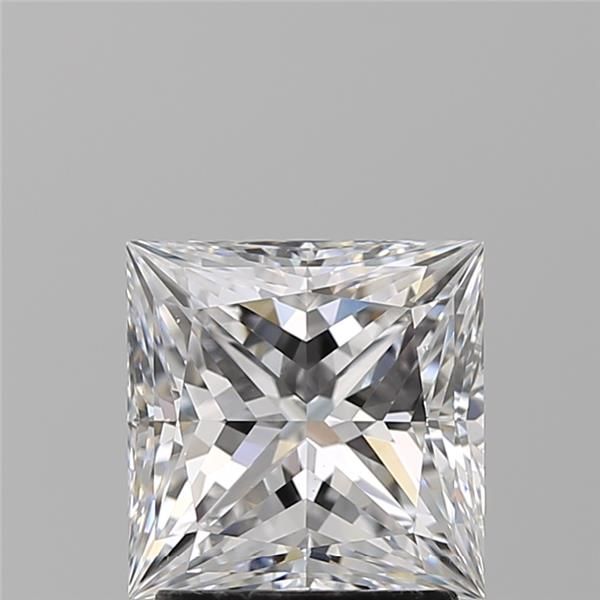 Diamante naturale certificato IGI 2.02 carati con taglio Princess, colore D e purezza VS2