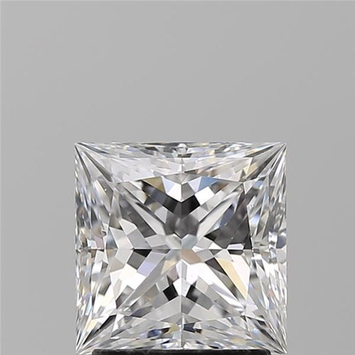 Diamante naturale certificato IGI 2.02 carati con taglio Princess, colore D e purezza VS2